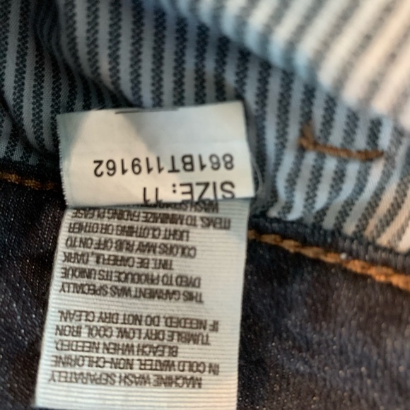 NWOT Dark wash size 11 flare jeans - Picture 6 of 9